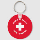 Search for diabetes alert keychains Awareness