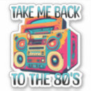 Search for retro music stickers 1980s