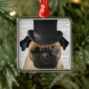 Search for pug ornaments Steampunk