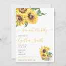 Search for sunflower bridal brunch invitations Fall