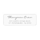 Search for crew return address labels Nautical