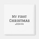Search for name christmas magnets My first christmas