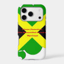 Recherche de drapeau de la jamaïque iphone coques Vert