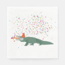 Search for alligator napkins Birthday party