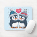 Recherche de dessin pingouin tapis souris Hiver