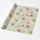 Search for 1950s christmas wrapping paper Green