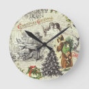 Recherche de père noël vintage horloges Ancien