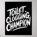 Search for toilet art Clogging