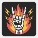 Search for metal music stickers Rock and roll