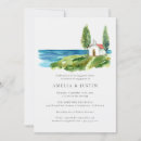 Search for ocean engagement party invitations Watercolor