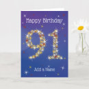 Recherche de 91 ans anniversaire cartes 91e anniversaire heureux