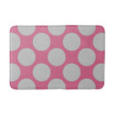 Search for polka dot bath mats Girly