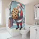 Search for santa shower curtains Xmas