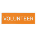 Search for orange name tags Employee