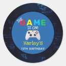 Recherche de jeux vidéo autocollants Anniversaire du joueur