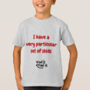 Search for particularized Particular set of skills