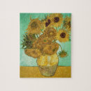 Search for vincent van gogh sunflowers puzzles Vase