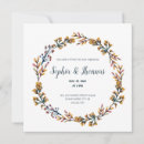 Search for gold circle frame invitations Botanical