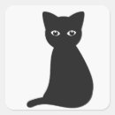 Search for black cat stickers Cartoon