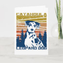 Search for cur cards Catahoula leopard dog
