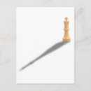 Recherche de roi de jeu cartes postales Échecs