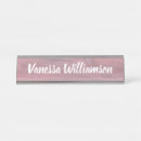 Search for rustic wood name plates Pink