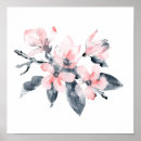 Search for pink and grey art Botanical