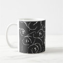 Search for black lines mugs Black and white