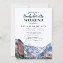 Search for ski bachelorette party invitations Colorado