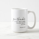 Search for christian thanksgiving mugs Bible verse