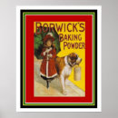 Search for vintage baking advertisement Powder