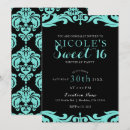 Recherche de black damask invitations Vintage