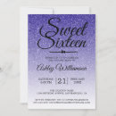 Search for royal blue sweet 16 invitations Elegant