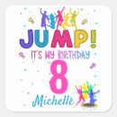 Search for trampoline jumping stickers Birthday