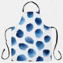 Search for blue polka dot pattern aprons Navy
