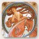 Search for mucha coasters Woman
