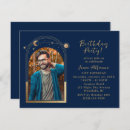 Search for navy blue 21st birthday invitations Elegant