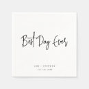 Search for best day ever napkins Modern