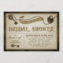Recherche de coeur steampunk invitations Vintage