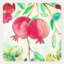 Search for red pomegranate stickers Rosh