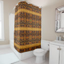 Search for ethnic shower curtains Brown
