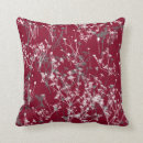 Search for blue and burgundy pillows Abstract
