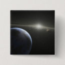 Search for asteroids buttons Illustration