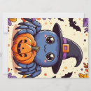 Search for spiders halloween cards Pumpkin