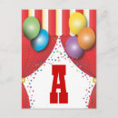 Recherche de tente cirque vœux cartes Pour enfants