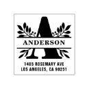 Search for letter rubber stamps Botanical