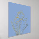 Recherche de croquis floral posters Botanique