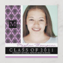 Search for black purple graduation invitations Trendy