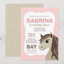 Search for horseback riding birthday invitations Party