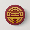 Recherche de symbole chinois badges Chine